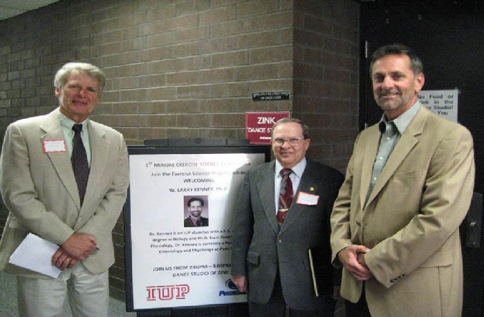 Dr. Andy Browe, Dr. Ray Winstead, and Dr. Larry Kenney